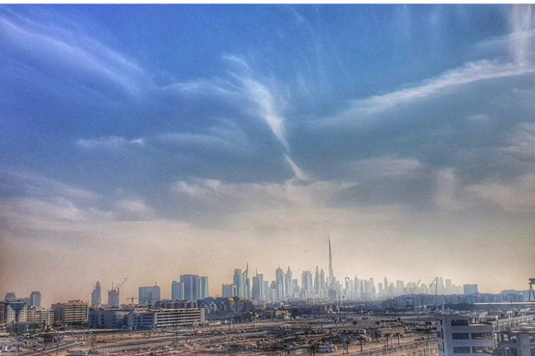 Dubai skylines @katie_dbx_