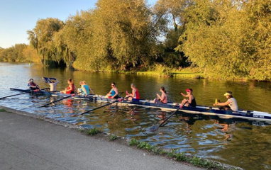 Oxford rowing boat