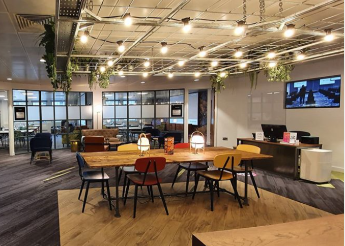 @kevoruck Back in a physical classroom for the first time since January. Internal comms diploma at ETC Venues, Monument.