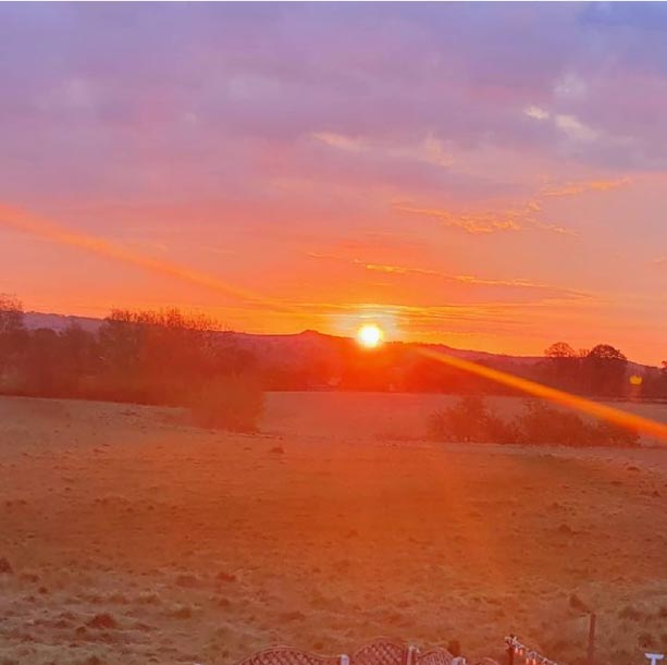 When sleep eludes you, just watch the sunrise 🌄 @lisamcgaulay on Instagram
