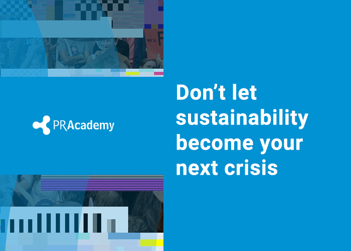 Don't let sustainability become your next crisis