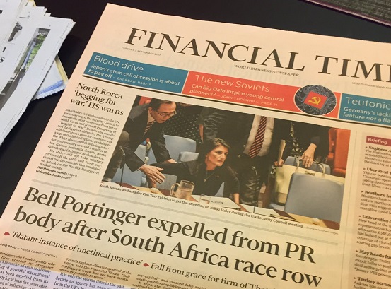 Photo: Francis Ingham (@PRCAIngham on Twitter)