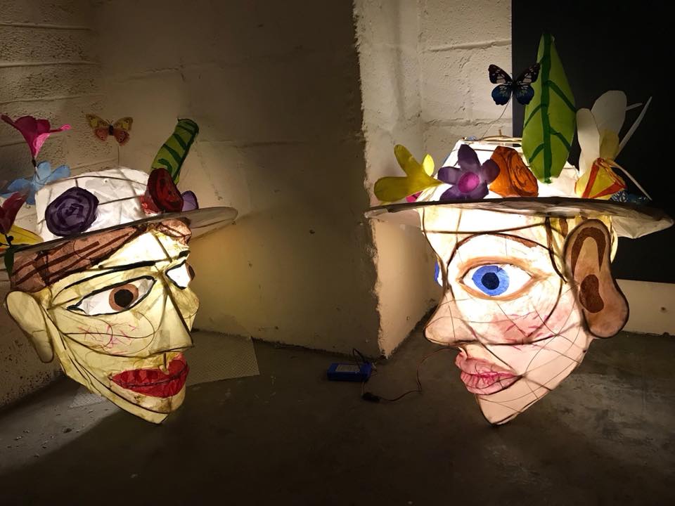 Suffragette lanterns (@BristolUni)