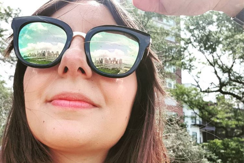 'I was the only person taking selfies with the view in front of me' @hayleytoothill