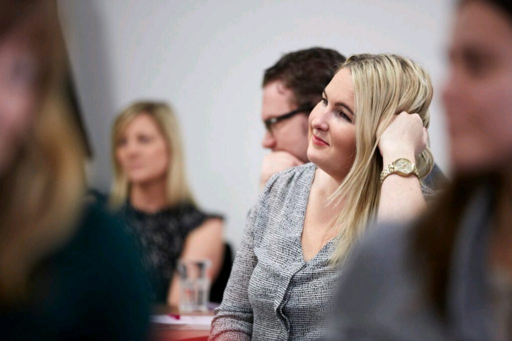 PR Academy classroom