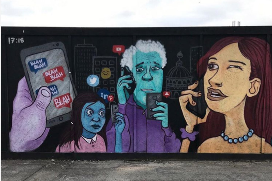 Graffiti in Bristol @carnsightcomms