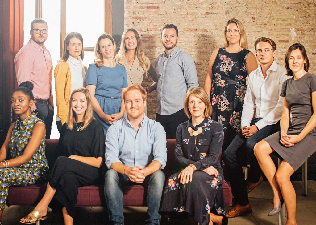 Tyto team: David Clare (top left); Brendon Craigie (second from right)