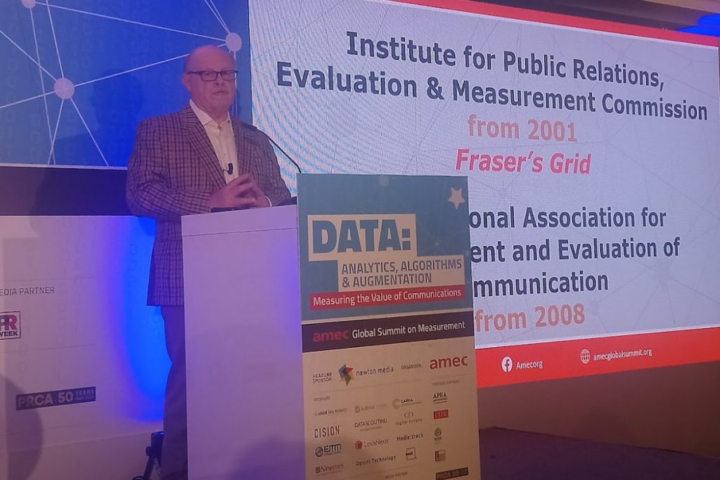 Fraser Likely presenting at the AMEC Summit