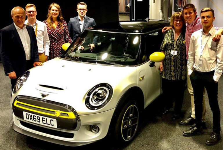 I couldn’t be prouder to work for @miniuk today, launching the new MINI Electric to the world's media. @helenwilsonxx